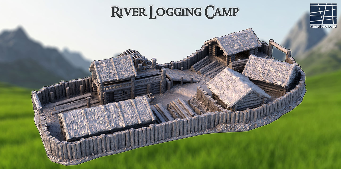 River Logging Camp 3