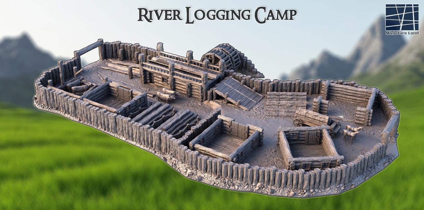 River Logging Camp 6