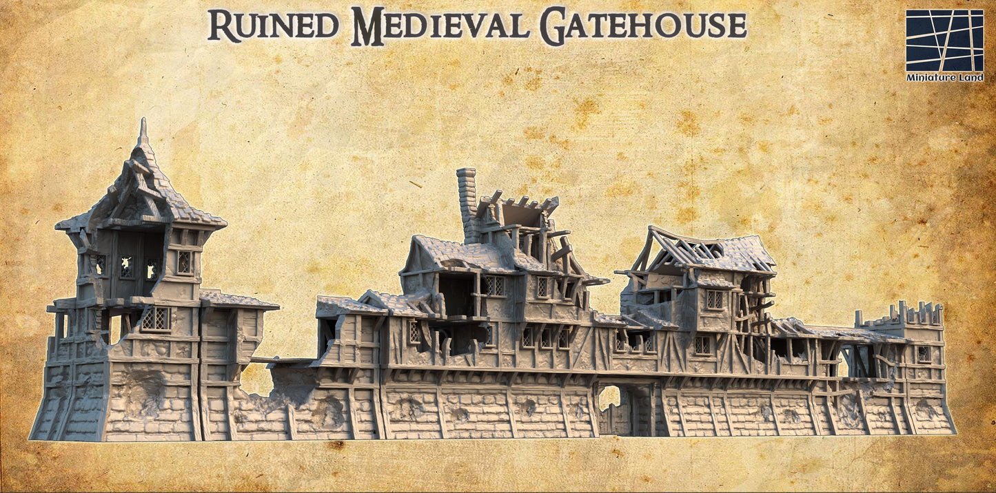 Ruined Medieval Gatehouse 1