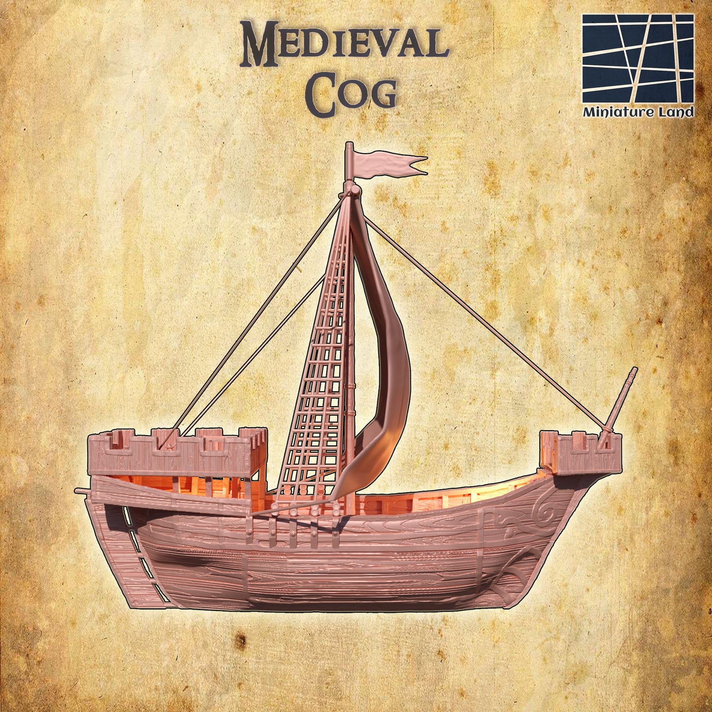 Medieval Cog 3