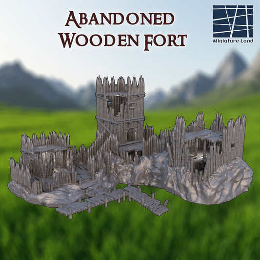 Abandoned Wooden Fort 1