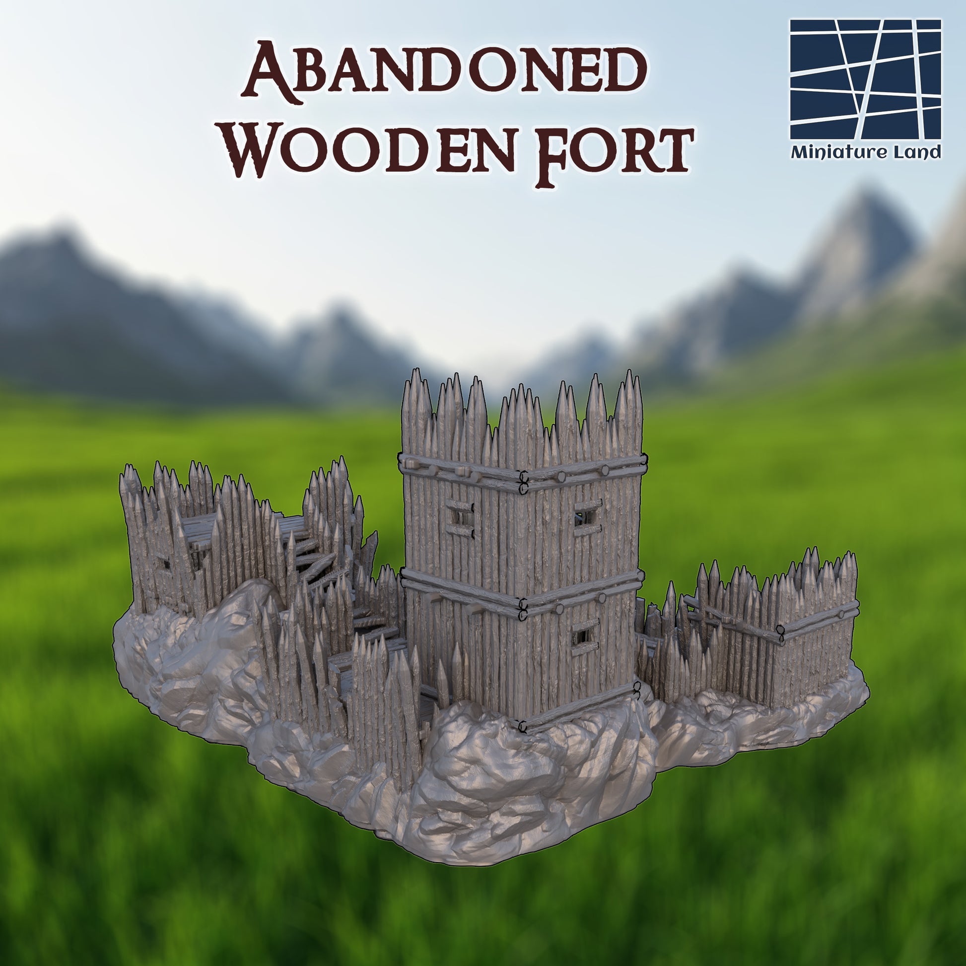 Abandoned Wooden Fort 2