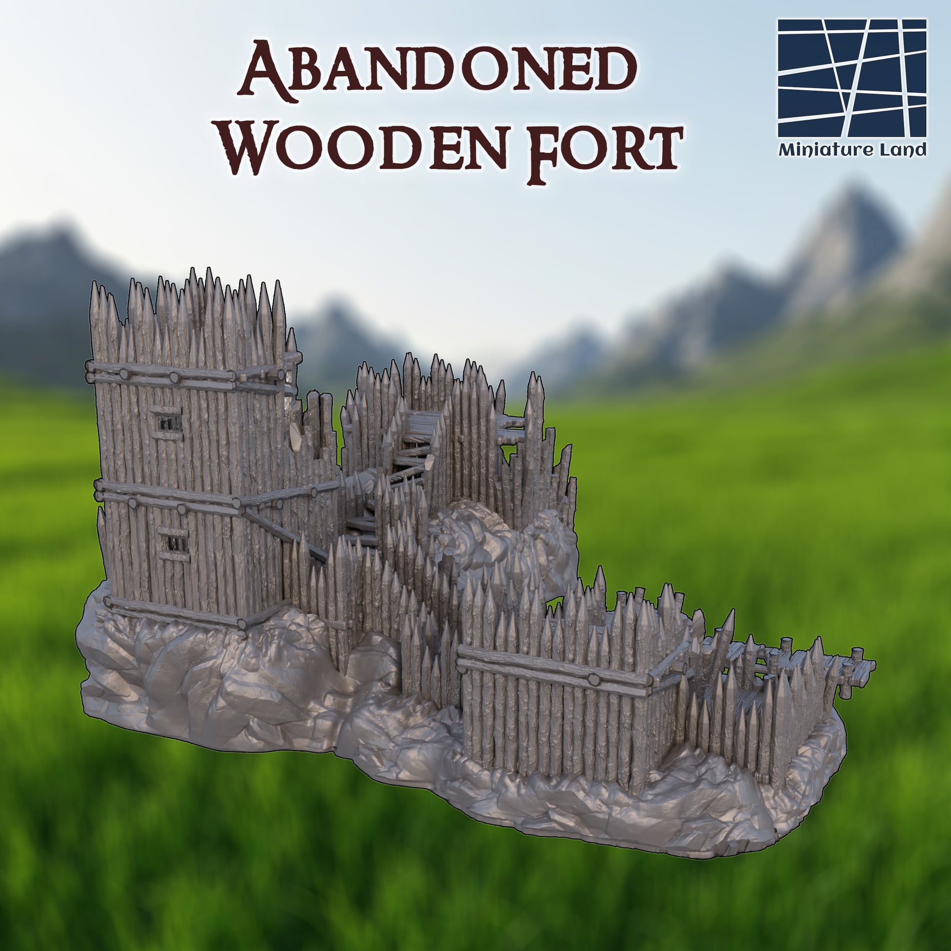 Abandoned Wooden Fort 3