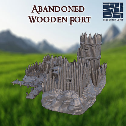 Abandoned Wooden Fort 4