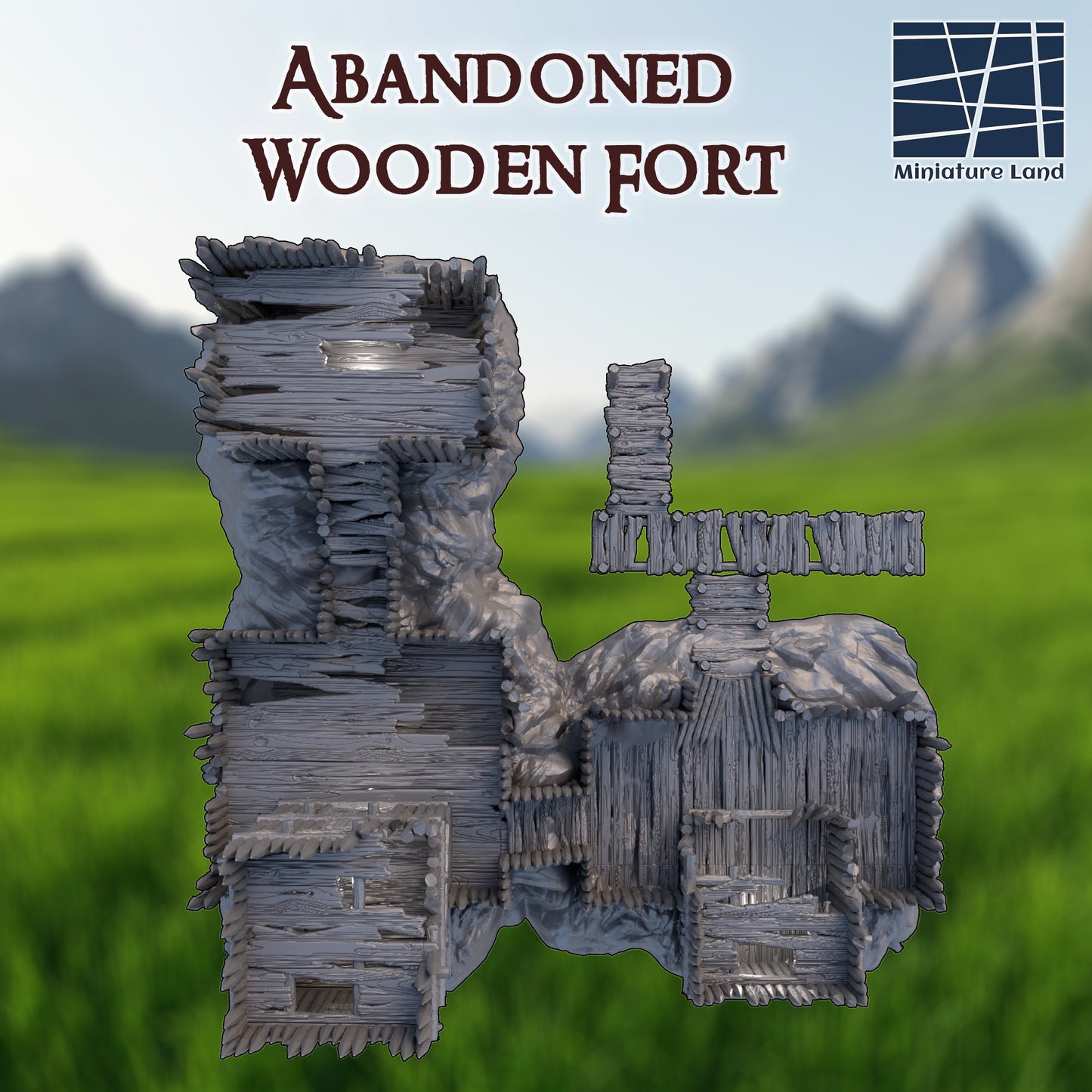 Abandoned Wooden Fort 5