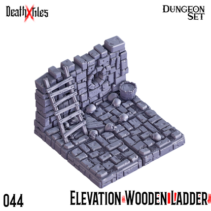 Elevation Wooden Ladder