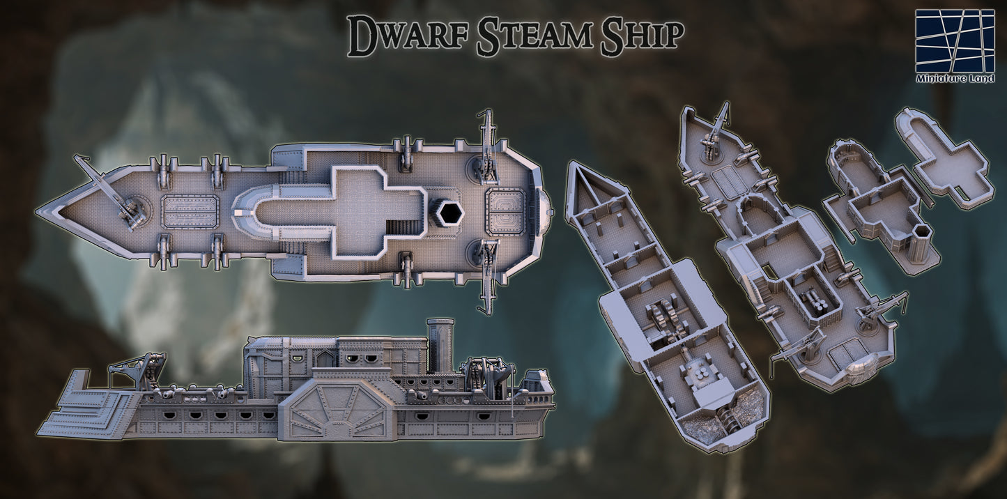 Dwarf Steam Ship