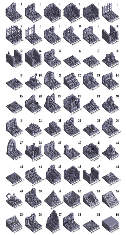 DxT Dungeon - All Tiles