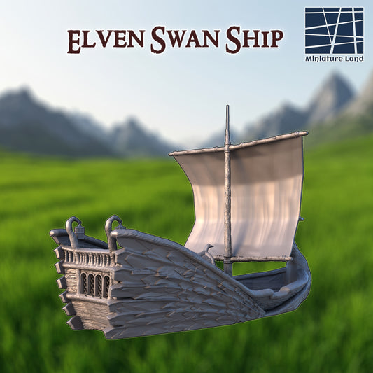  Elven Swan Ship 2
