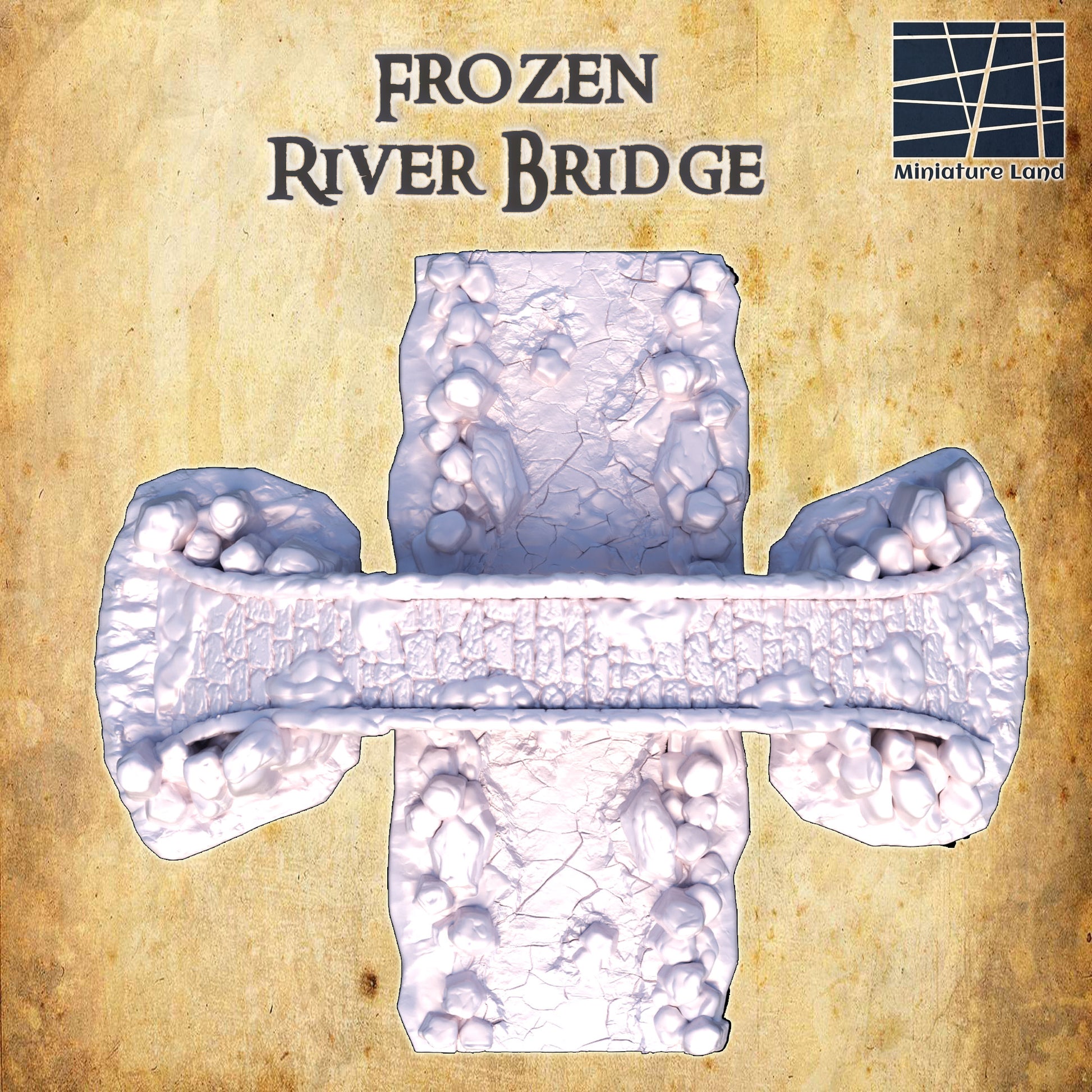 Frozen River Bridge 3