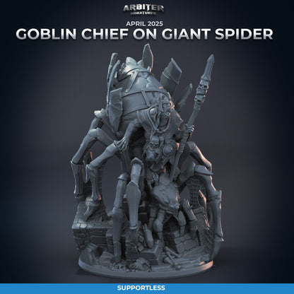 Goblin Chief on Giant Spider
