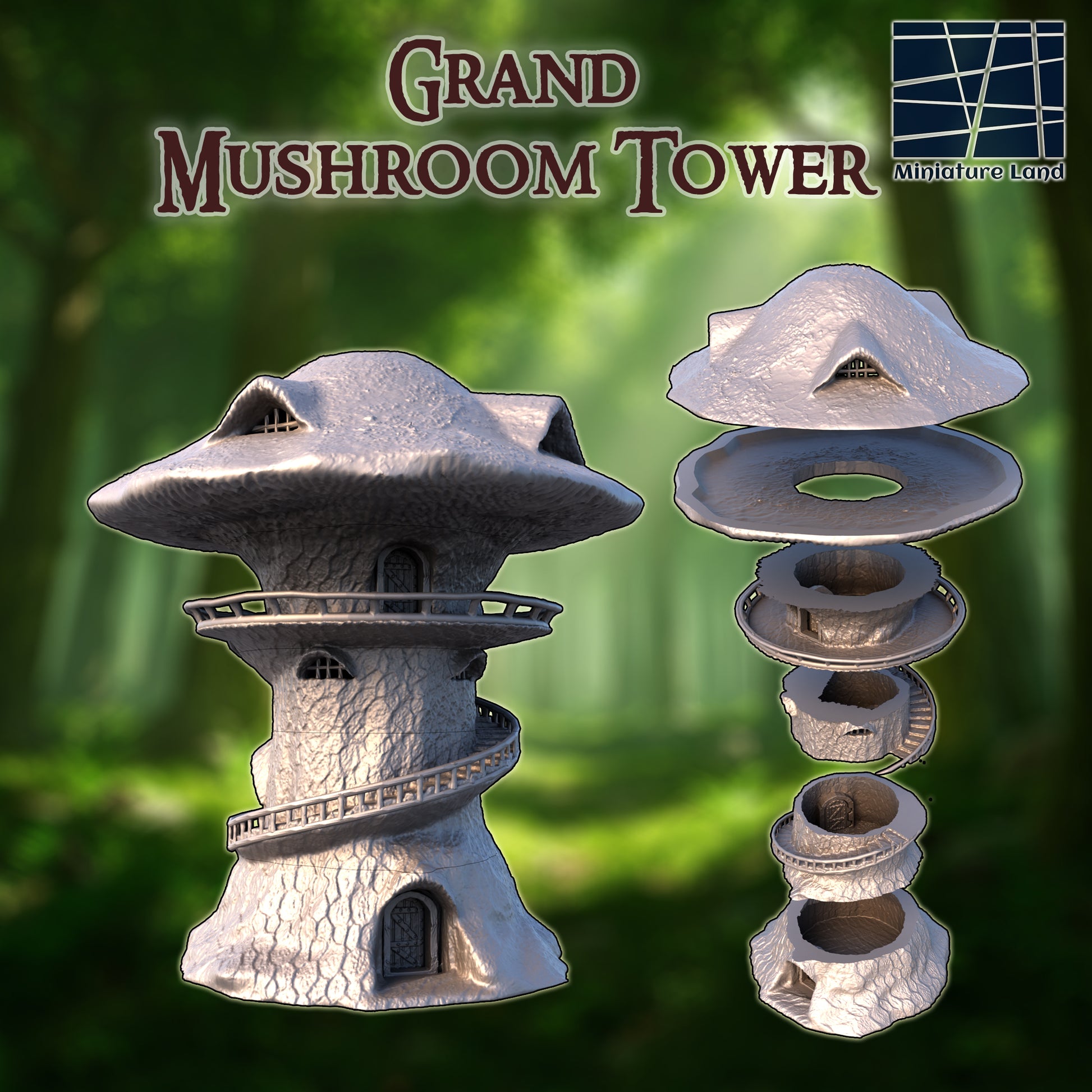 Grand Mushroom Tower 5