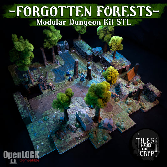 Forgotten Forests Modular Dungeon Kit 1