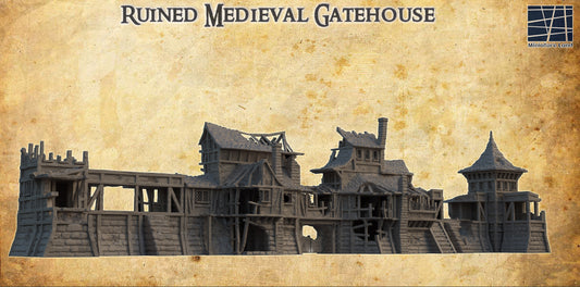 Ruined Medieval Gatehouse 2