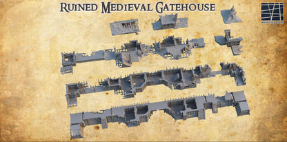 Ruined Medieval Gatehouse 5