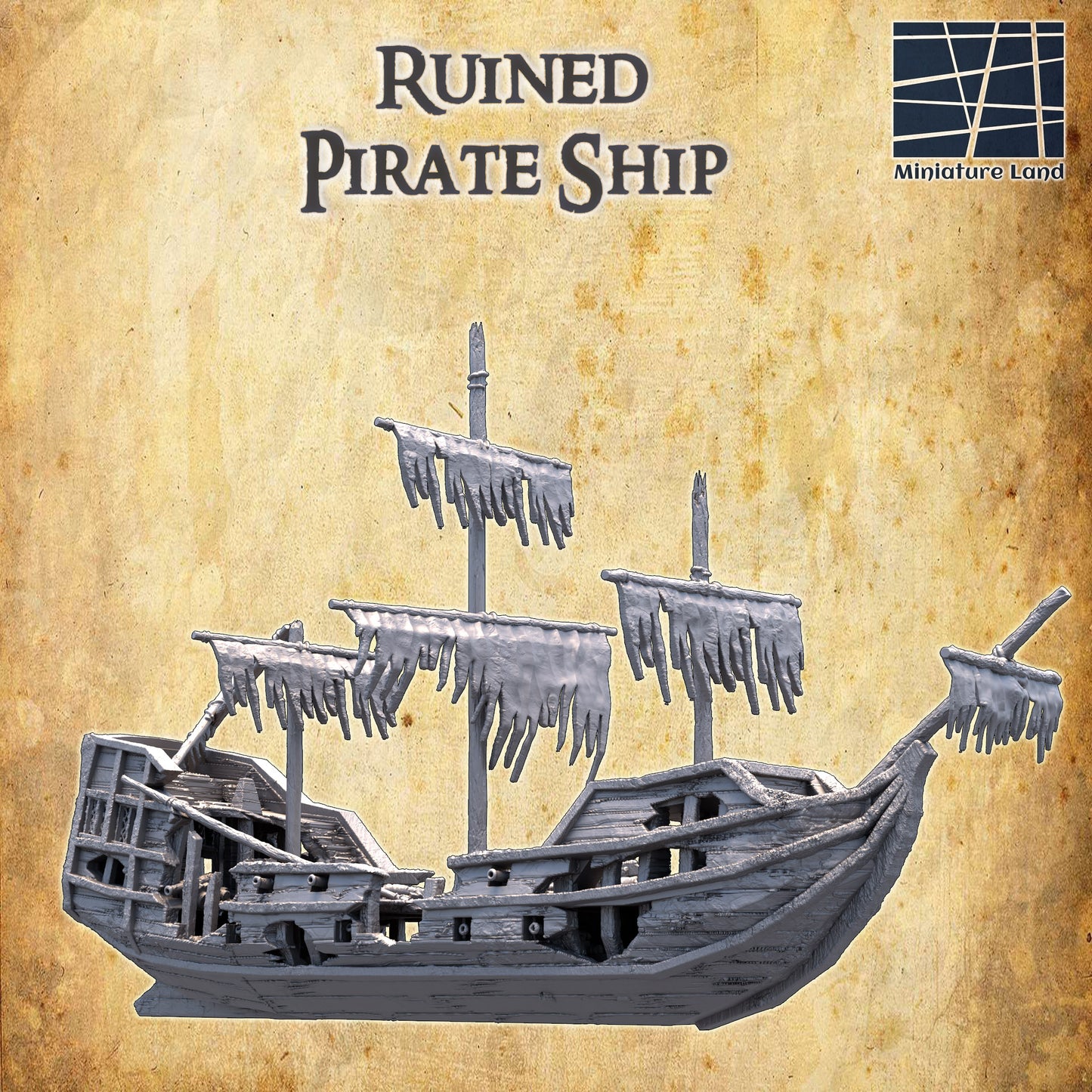 Ruined Pirate Ship 3