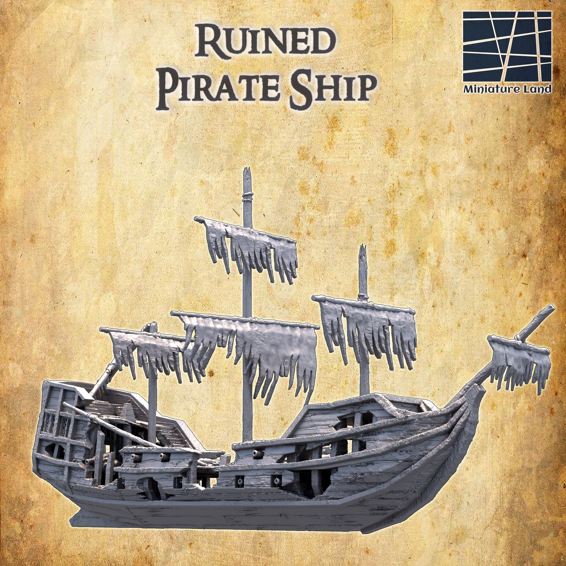 Ruined Pirate Ship 3