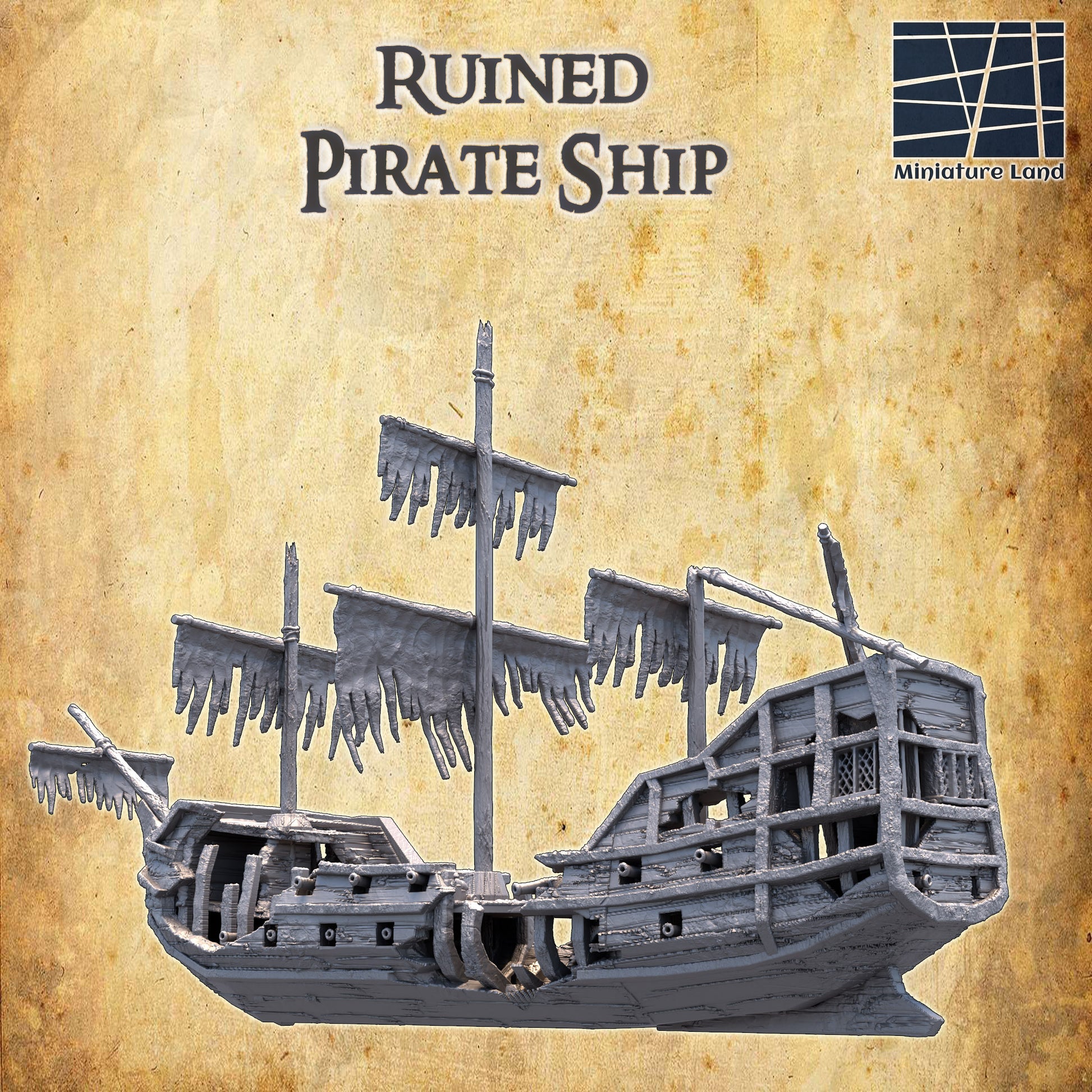 Ruined Pirate Ship 4