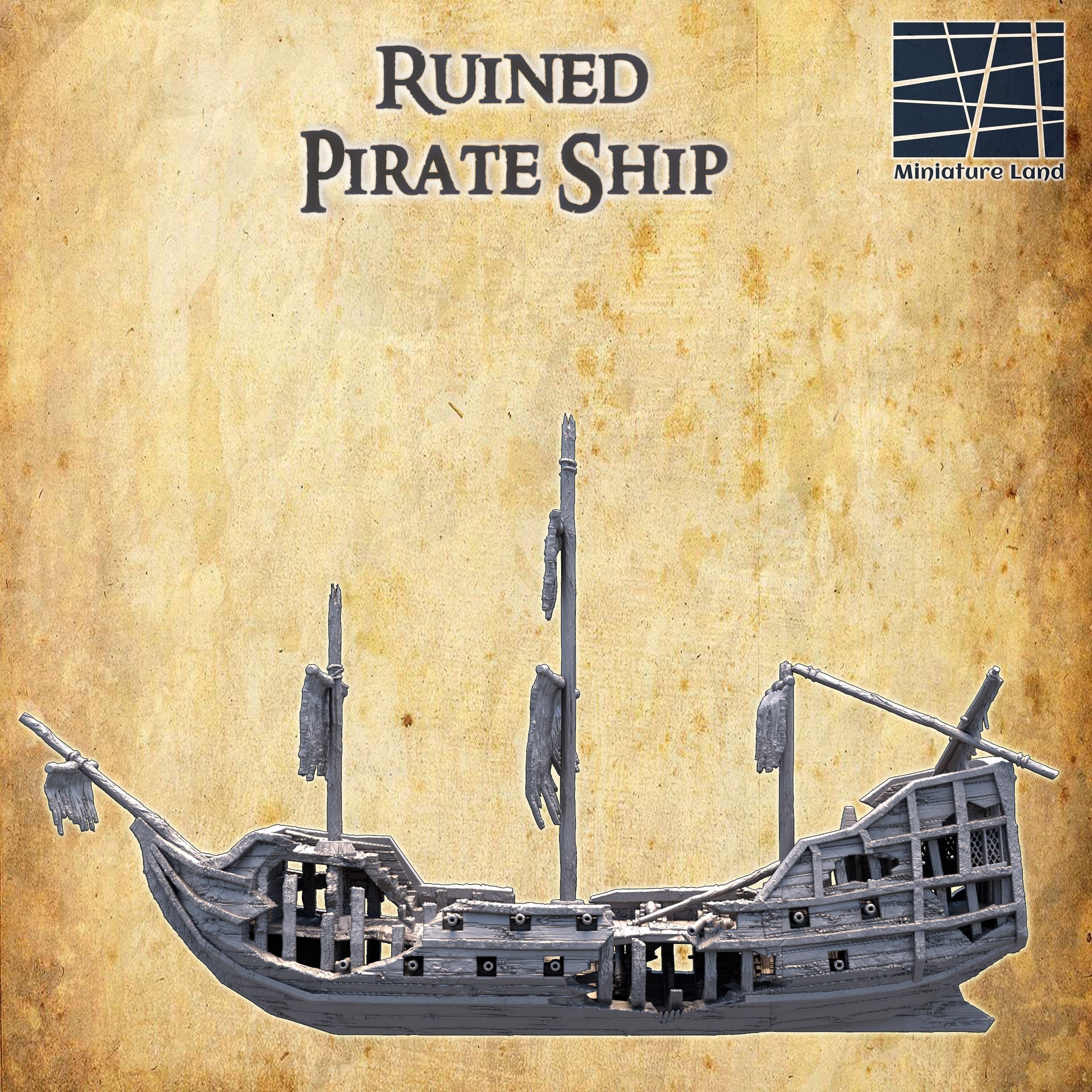 Ruined Pirate Ship 6
