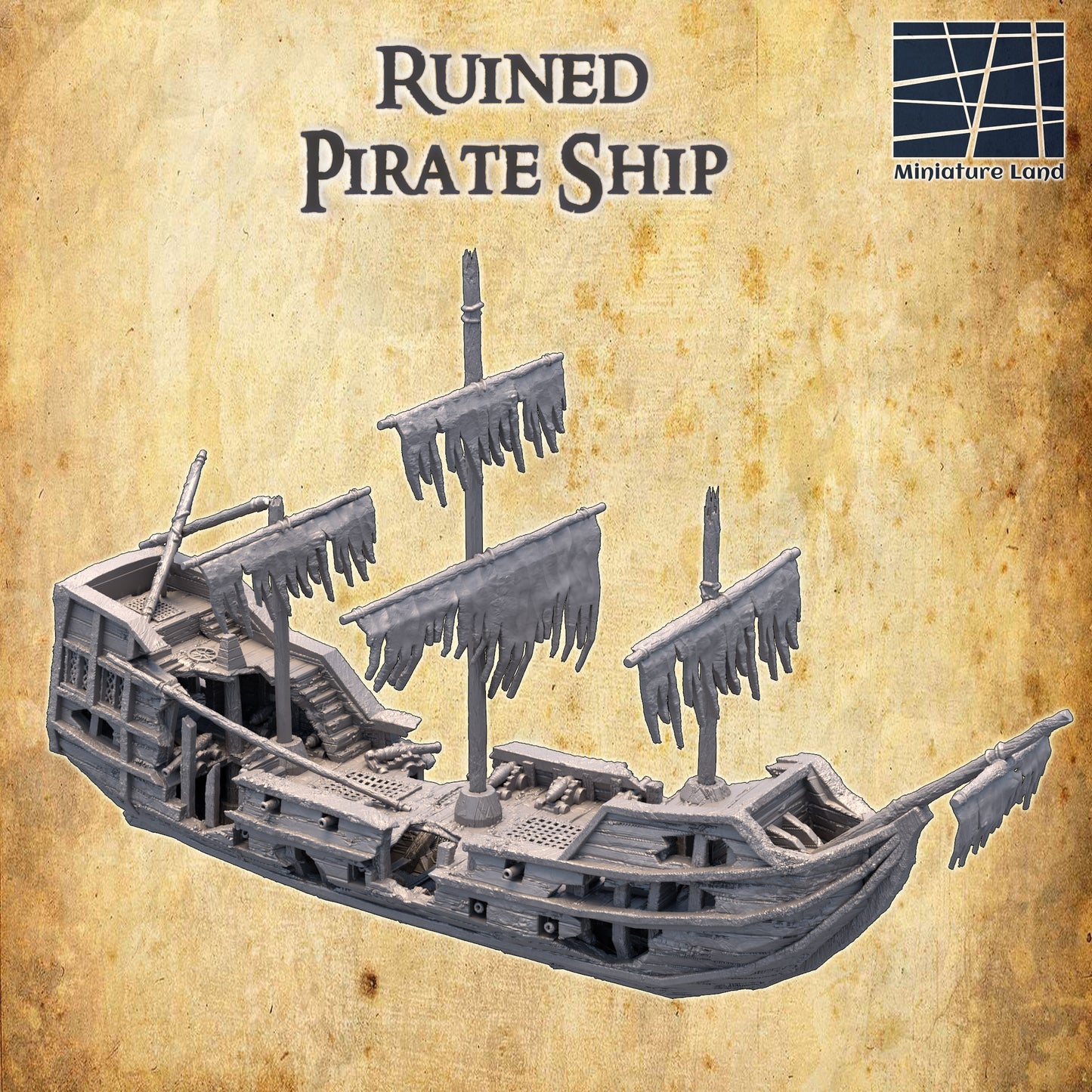 Ruined Pirate Ship 7