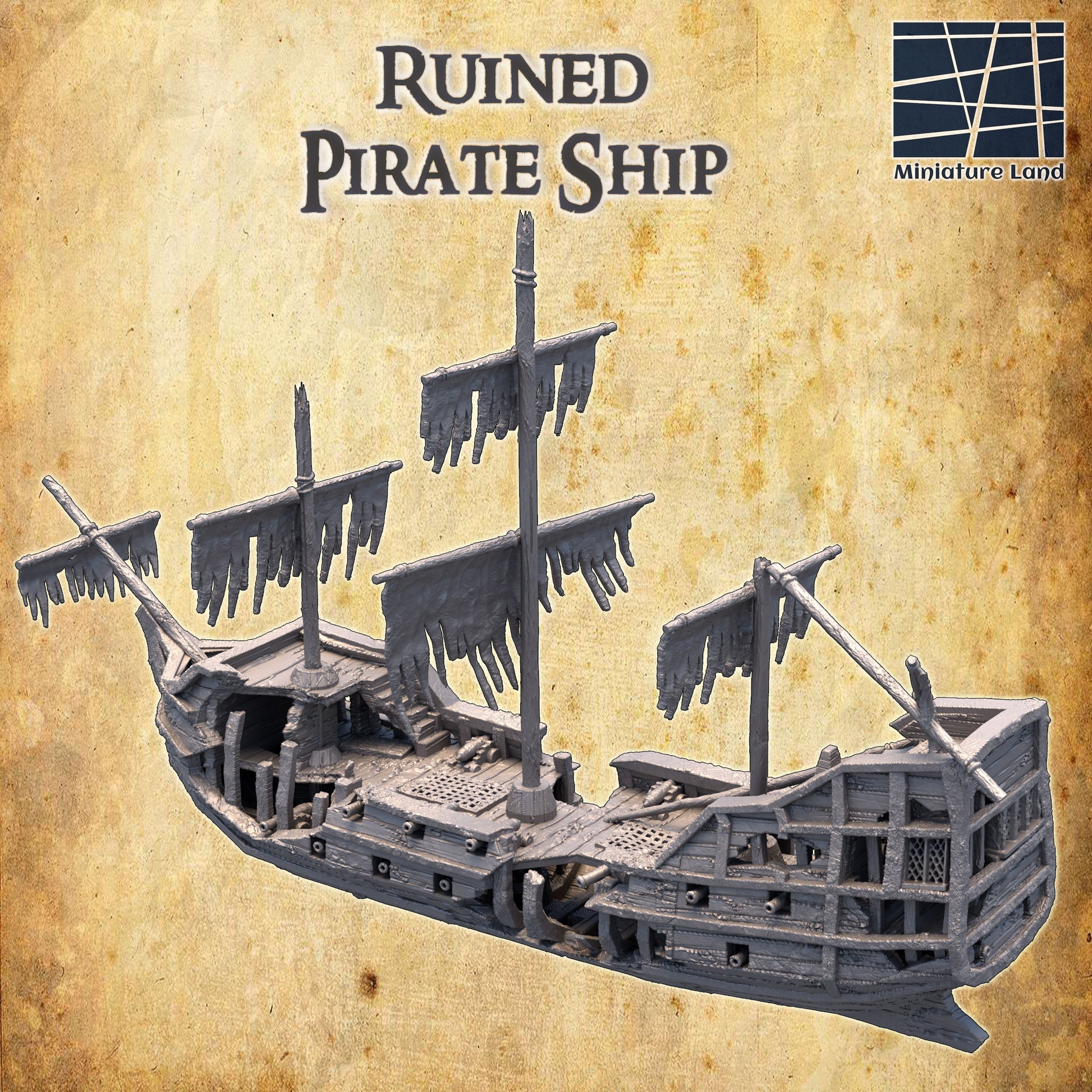 Ruined Pirate Ship 8