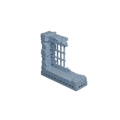 Banded Iron Wall Damaged (Variant 1)