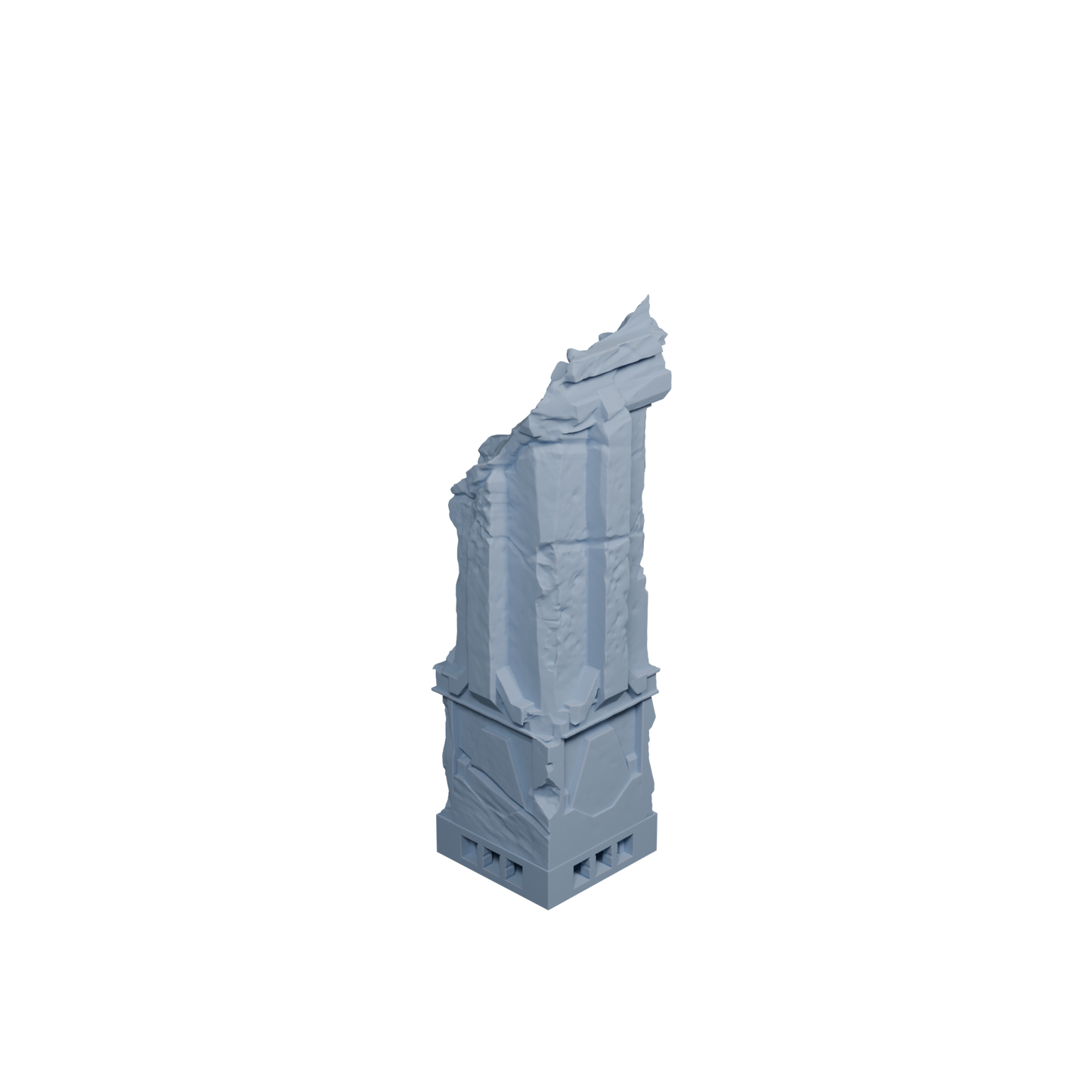 Dwarven Pillar Damaged (Variant 2)