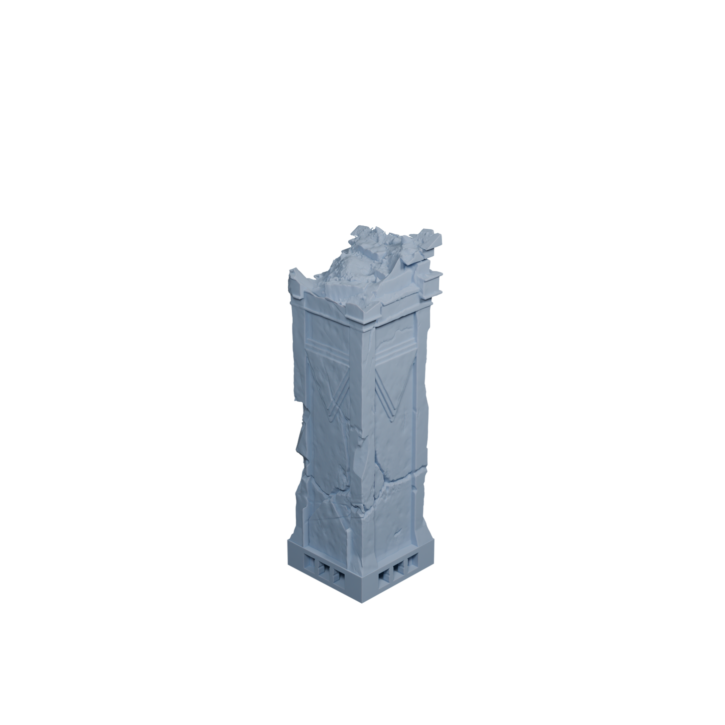 Dwarven Pillar Damaged (Variant 3)