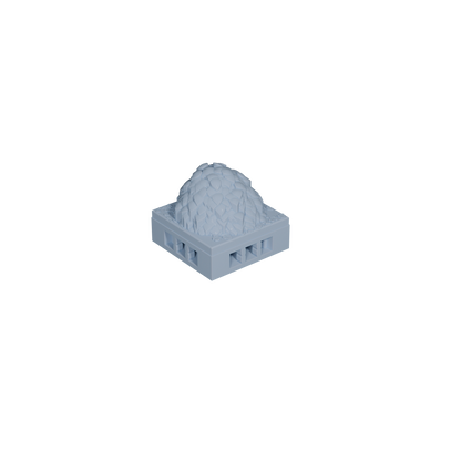 Forest Ground Tile with Bushes 1x1