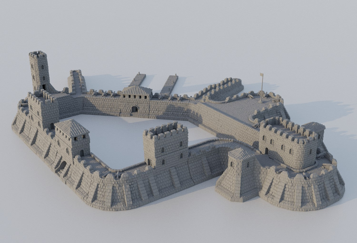 Fortified Colonial Port 3