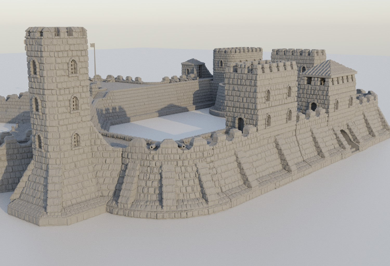 Fortified Colonial Port 6