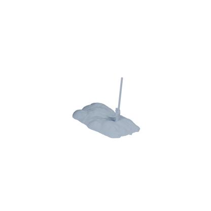 Fresh Dug Grave with Shovel