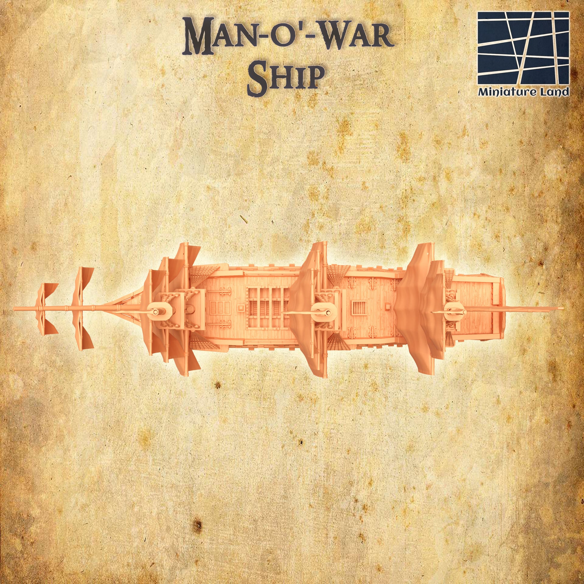 Man-o'-war Ship 4