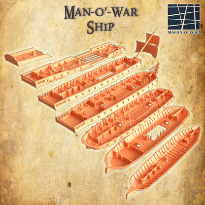 Man-o'-war Ship 5