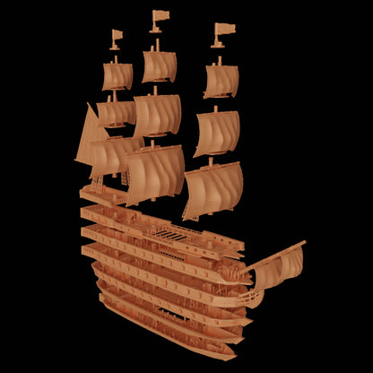 Man-o'-war Ship 8