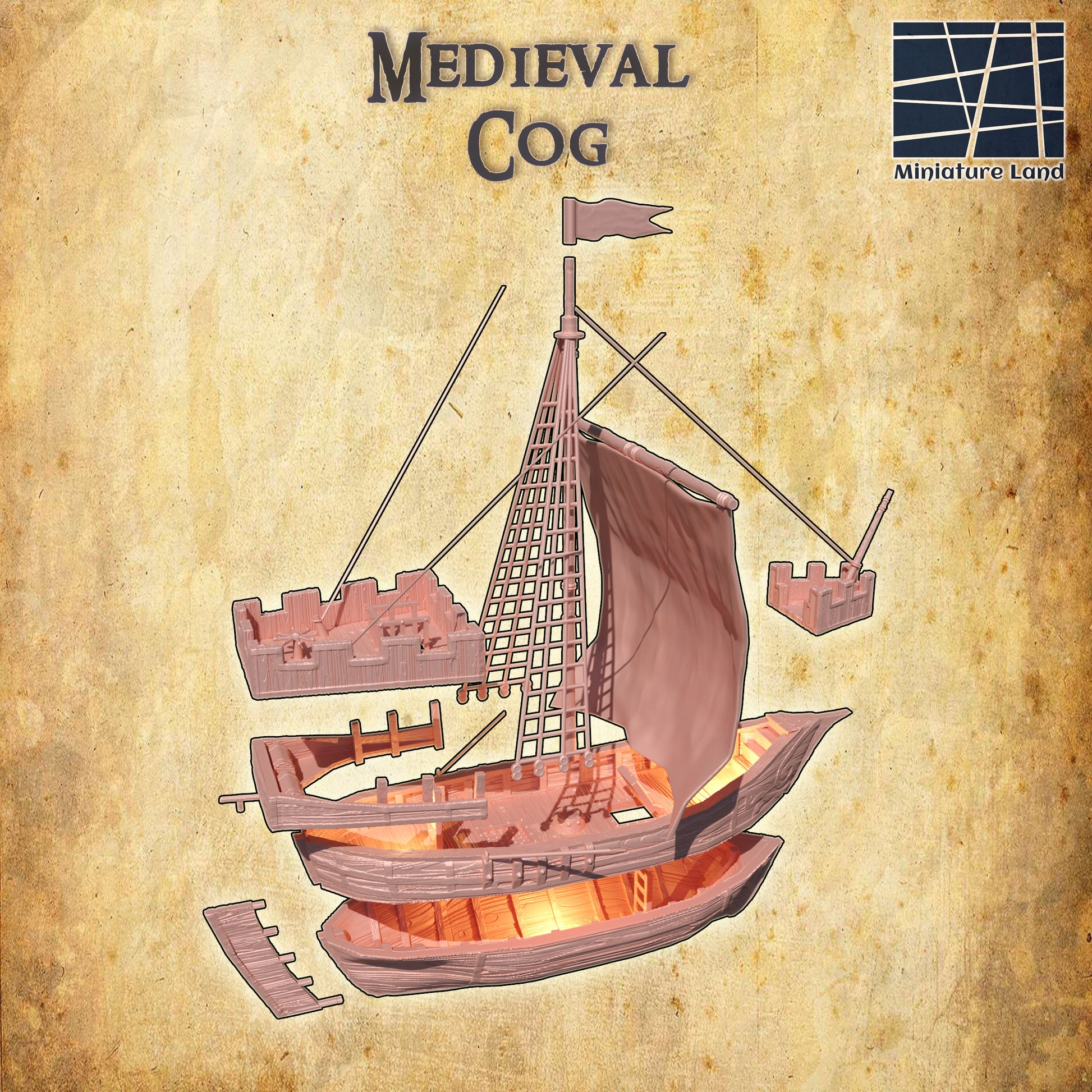 Medieval Cog 5