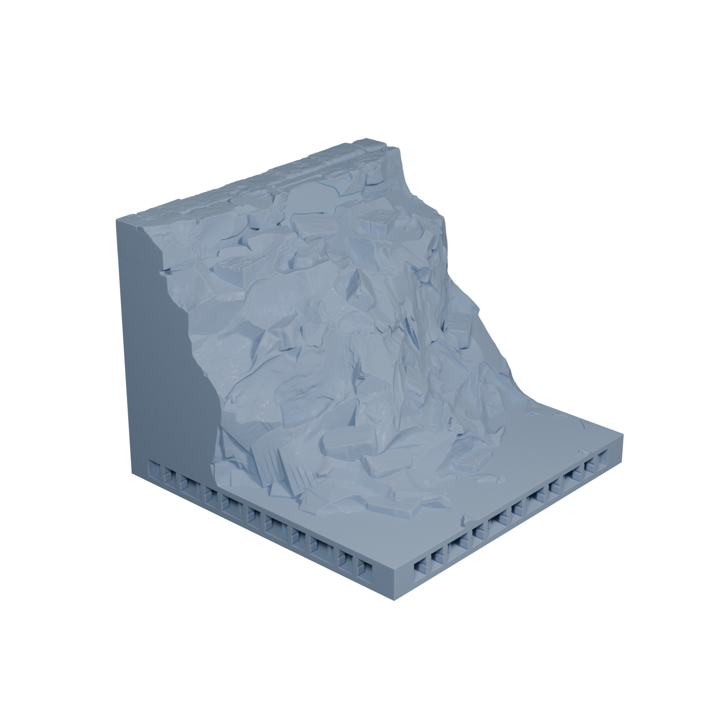 Modular Bridge Collapsed Section (Tall)