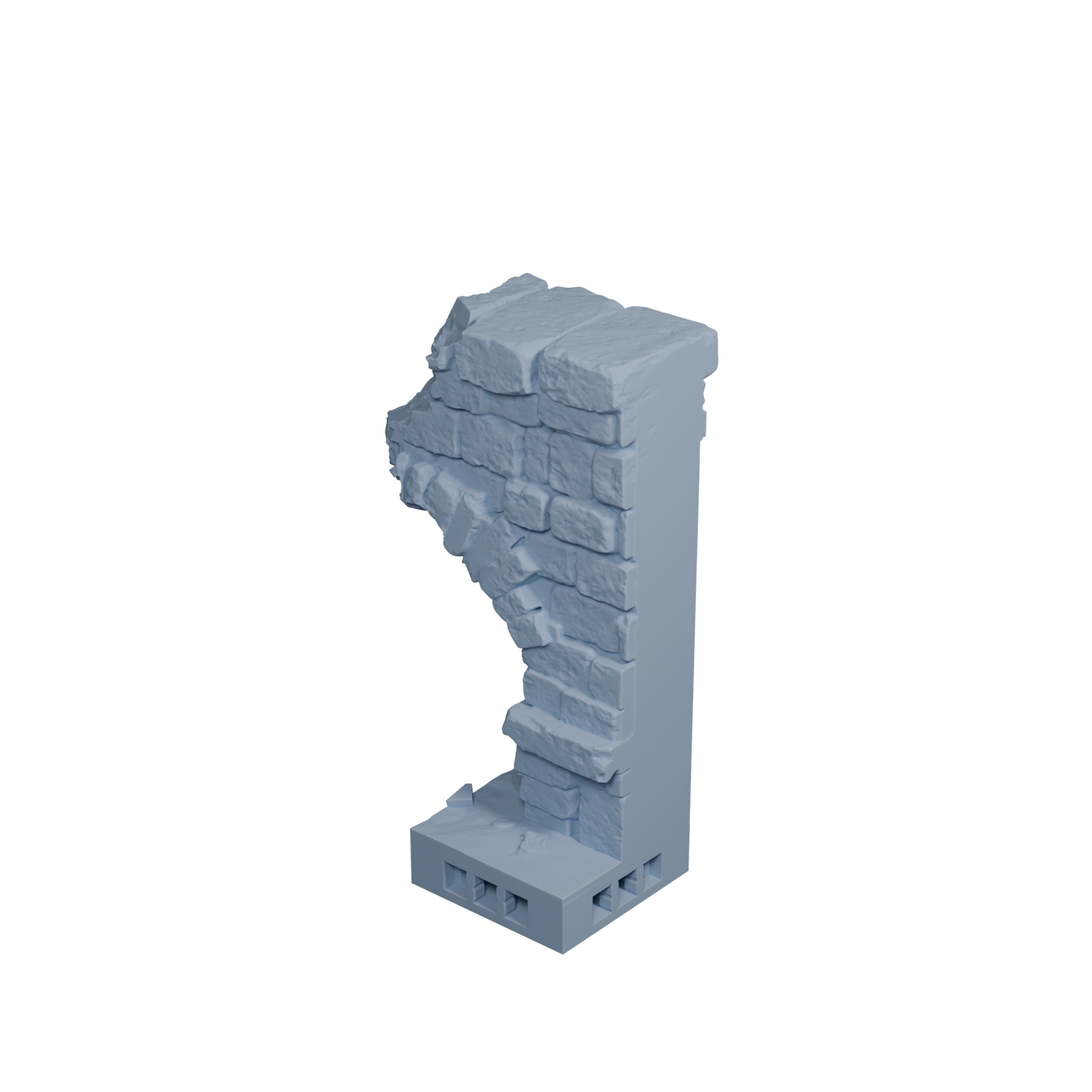 Modular Bridge Side Wall Damaged (Tall, Variant 1)