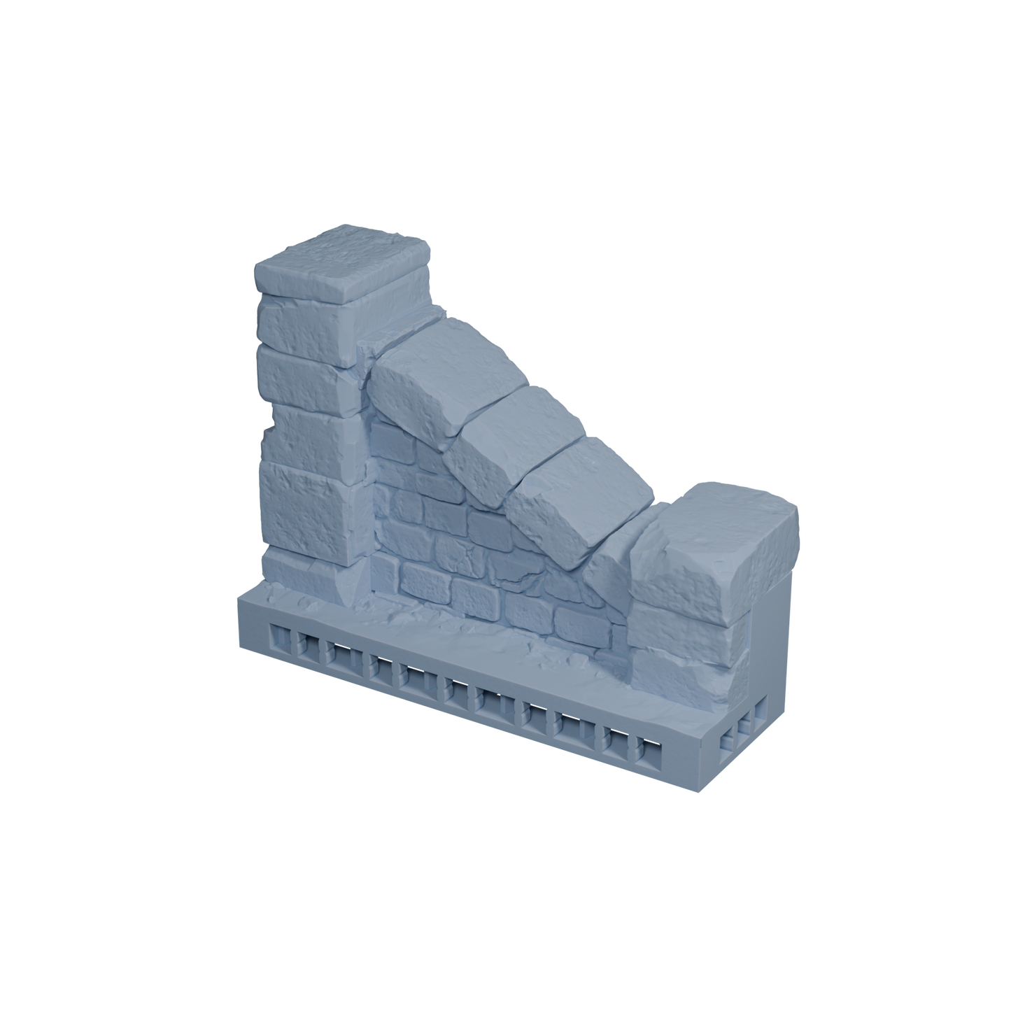 Modular Bridge Stair Wall (Short)