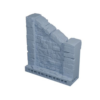 Modular Bridge Stair Wall (Tall)