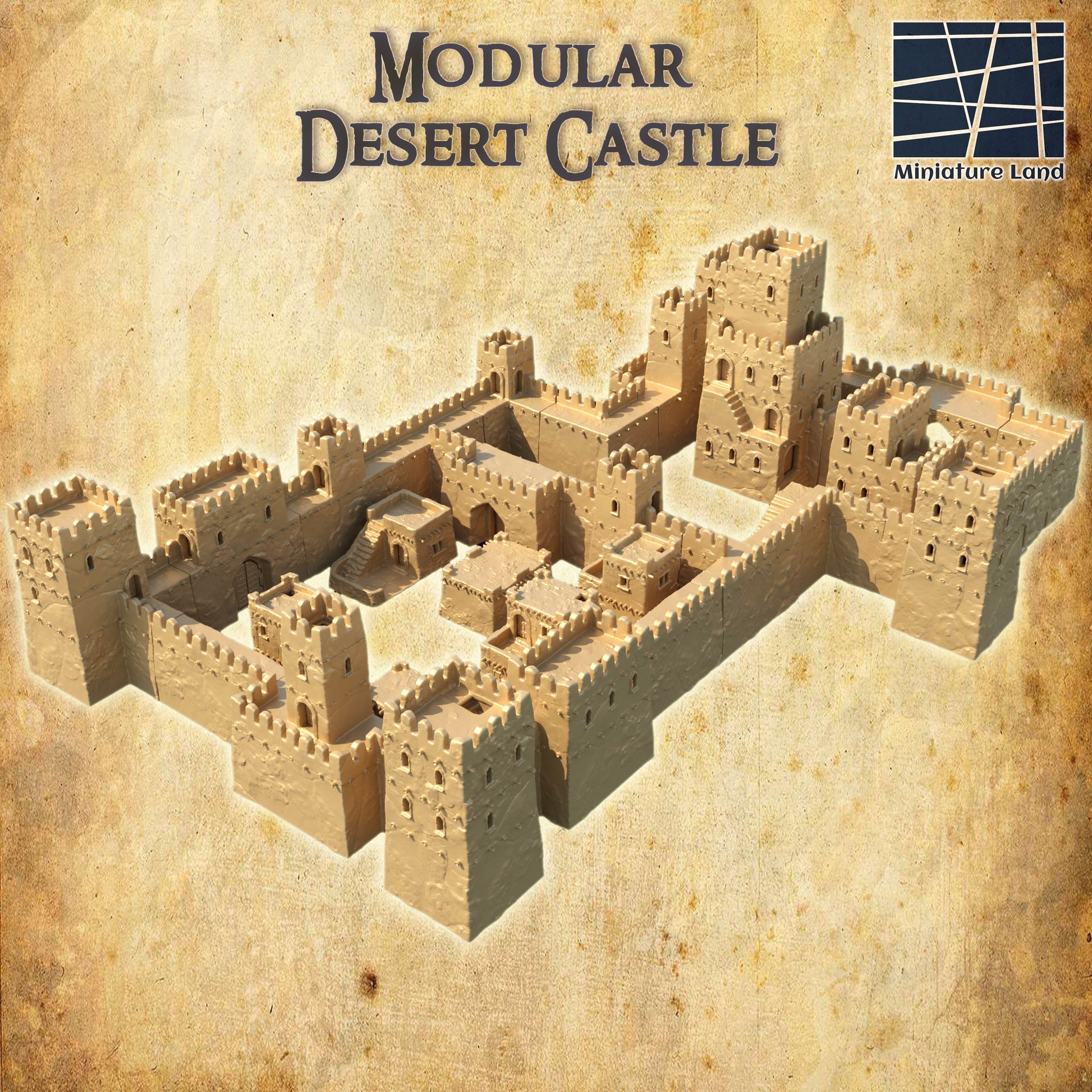 Modular Desert Castle 4