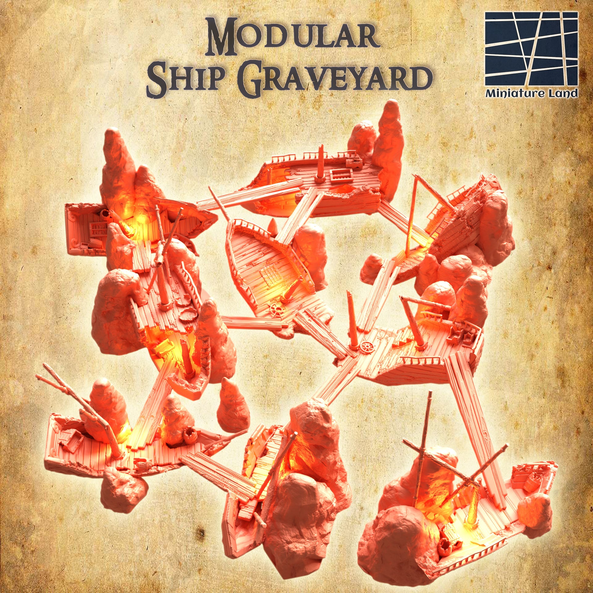 Modular Ship Graveyard 3