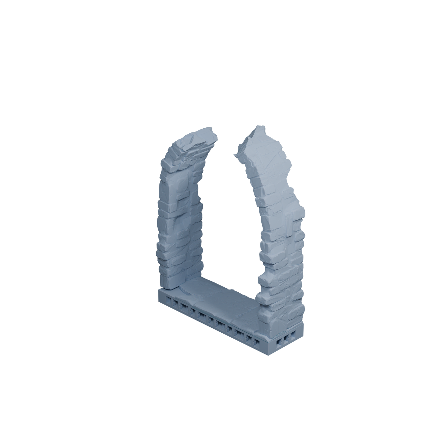 Stone Archway Damaged