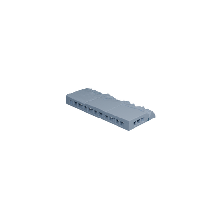 Stone Floor Damaged 2.0 Tile Straight 1x3
