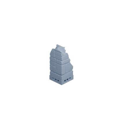Stone Pillar Damaged (Variant 1)