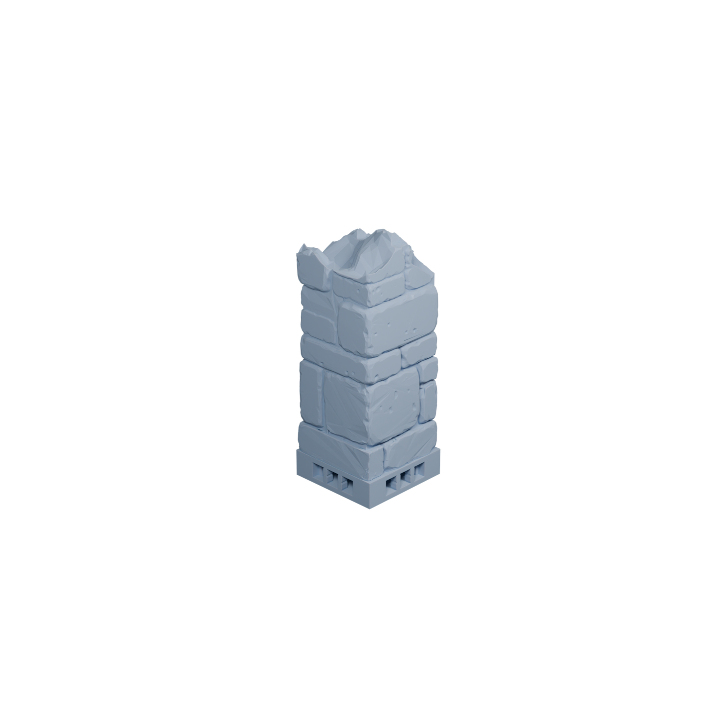 Stone Pillar Damaged (Variant 2)
