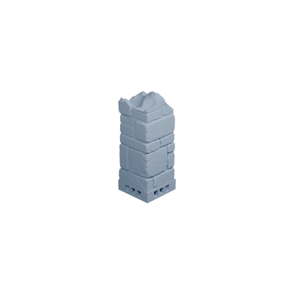 Stone Pillar Damaged (Variant 2)