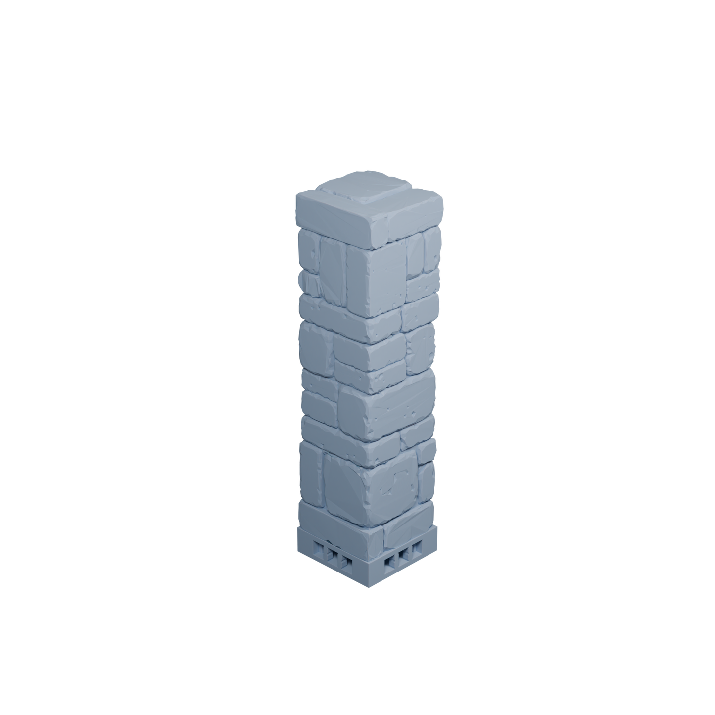 Stone Pillar Undamaged (Taller)