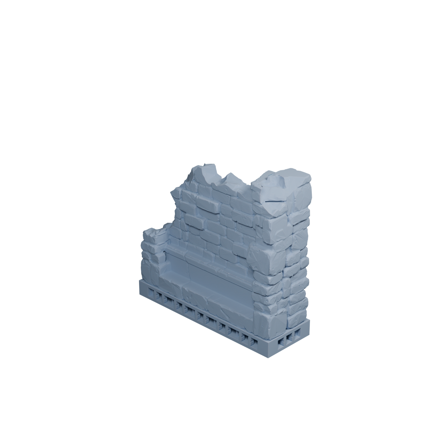 Stone Wall Damaged H-M (Variant 1)