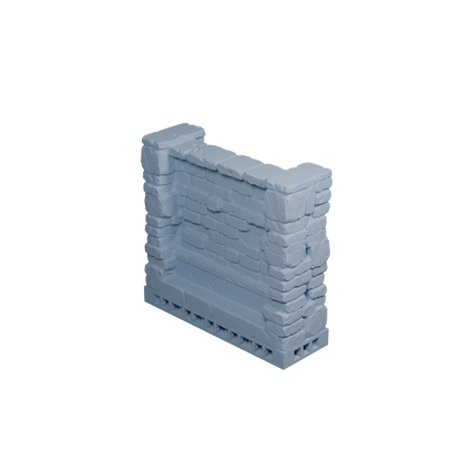 Stone Wall Undamaged